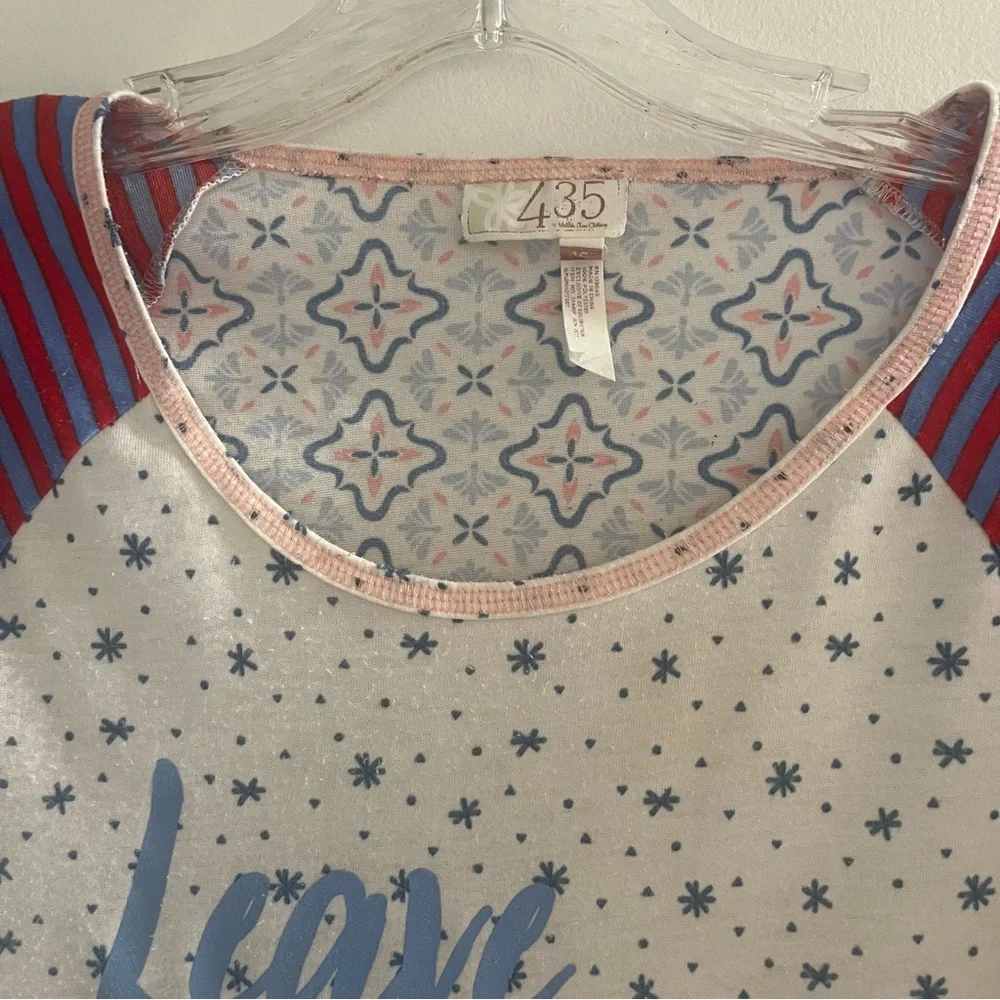 MATILDA JANE Leave A Little Sparkle Pajama Top - Picture 6 of 13